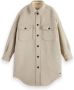 Scotch & Soda Lange jas met wol REPREVE - Thumbnail 1