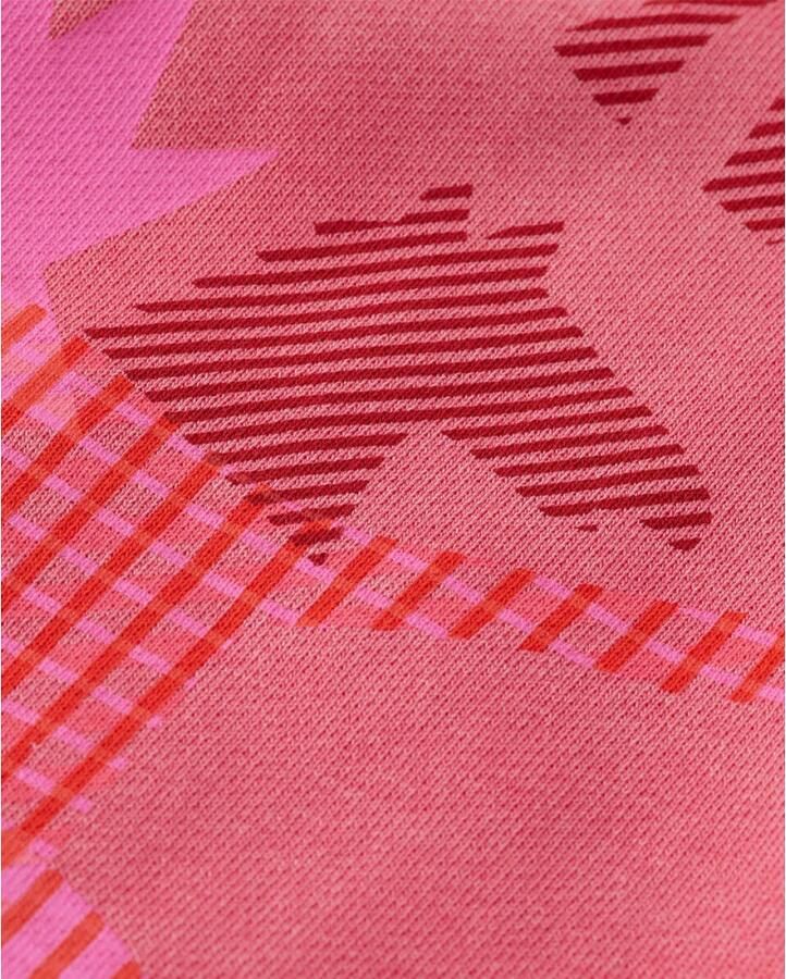 Scotch & Soda Artwork Sprayed Sweatshirt Red Dames