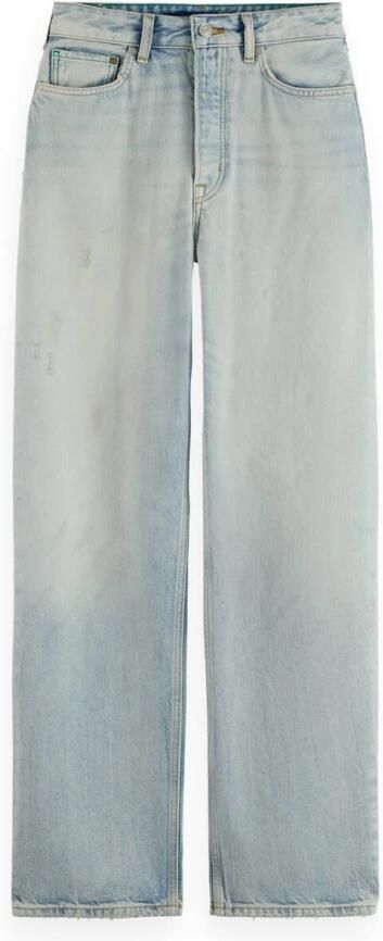 Scotch & Soda Authentieke Straight Jeans Blue Dames - Foto 3