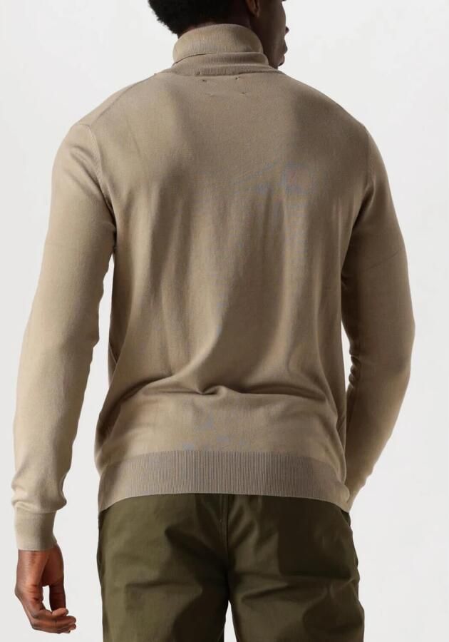 SCOTCH & SODA Heren Truien & Vesten Turtleneck Viscose Sweater Beige - Foto 6