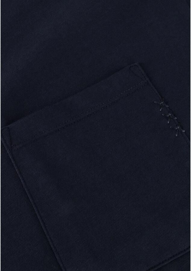 SCOTCH & SODA Heren Polo's & T-shirts 3 Crosses Loose Fit Pocket T-shirt Donkerblauw