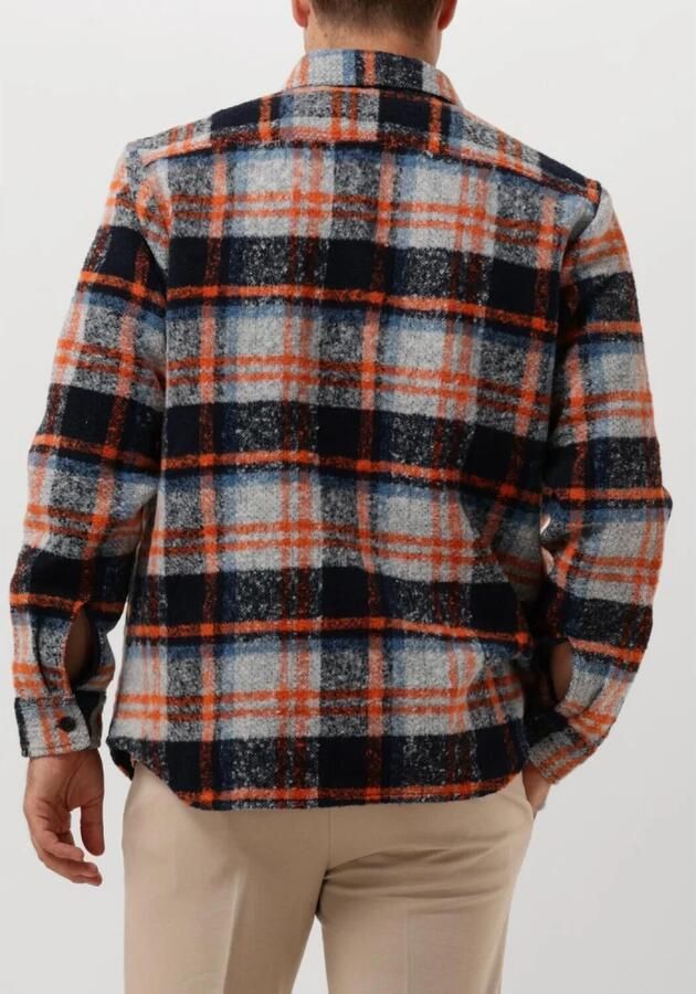 SCOTCH & SODA Heren Overhemden Relaxed Fit Yarn-dyed Fleece Overshirt Multi - Foto 6