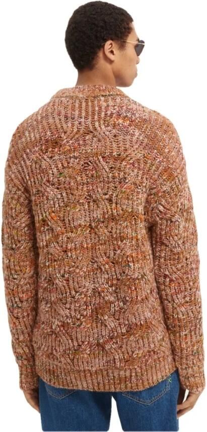 Scotch & Soda Comfortabele Beige Oversized Trui Beige Heren