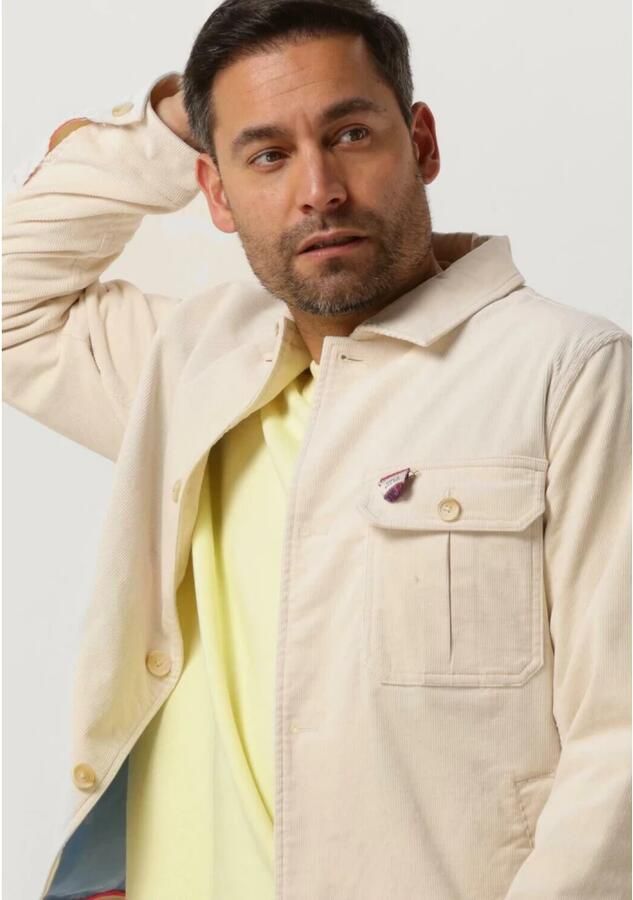 SCOTCH & SODA Heren Jassen Corduroy Army Jacket Zand