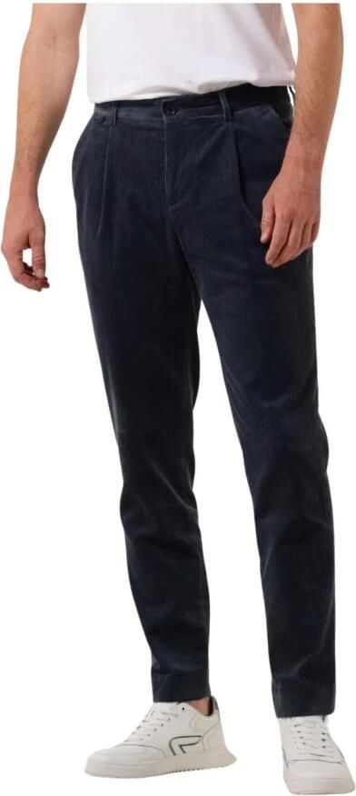 SCOTCH & SODA Heren Broeken Blake Corduroy Pleated Chino Blauw - Foto 5