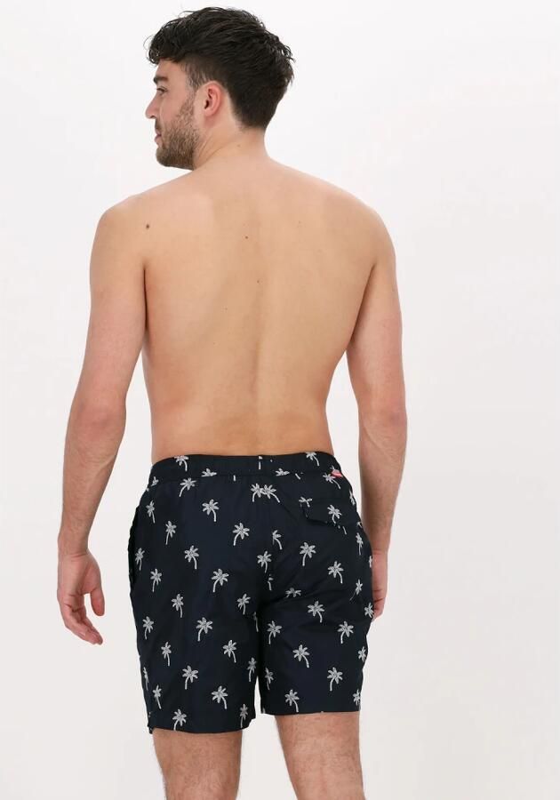 SCOTCH & SODA Heren Zwembroeken Recycled Polyester Embroidered Swimshort Blauw - Foto 3