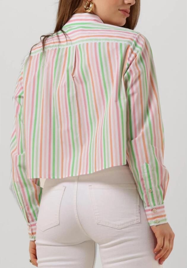 SCOTCH & SODA Dames Blouses Multi Striped Boxy Fit Shirt Multi - Foto 2