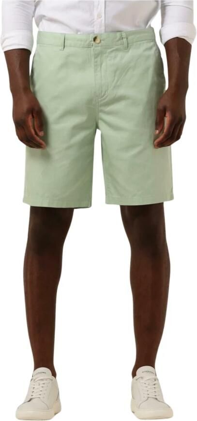 SCOTCH & SODA Heren Broeken Stuart Garment-dyed Cotton-blend Twill Short Groen - Foto 4