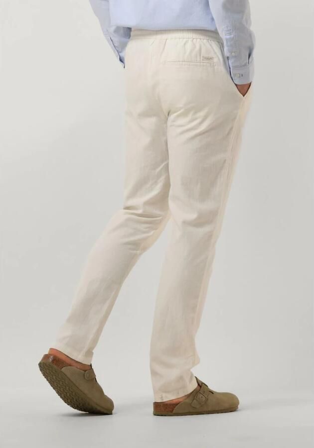 Scotch & Soda Heren Broeken Warren Straight Fit Twill Jogger White Heren - Foto 2