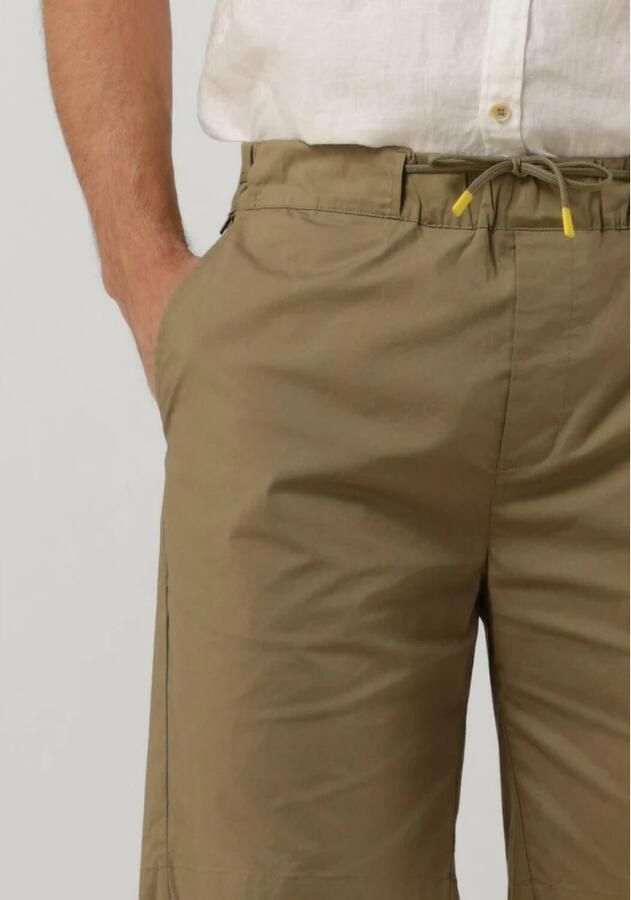 SCOTCH & SODA Heren Broeken Fave Lightweight Poplin Short Khaki
