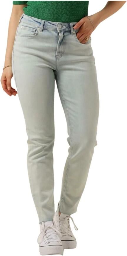 SCOTCH & SODA Dames Jeans High Five High Rise Slim Jeans Blauw Mirage Lichtblauw - Foto 5