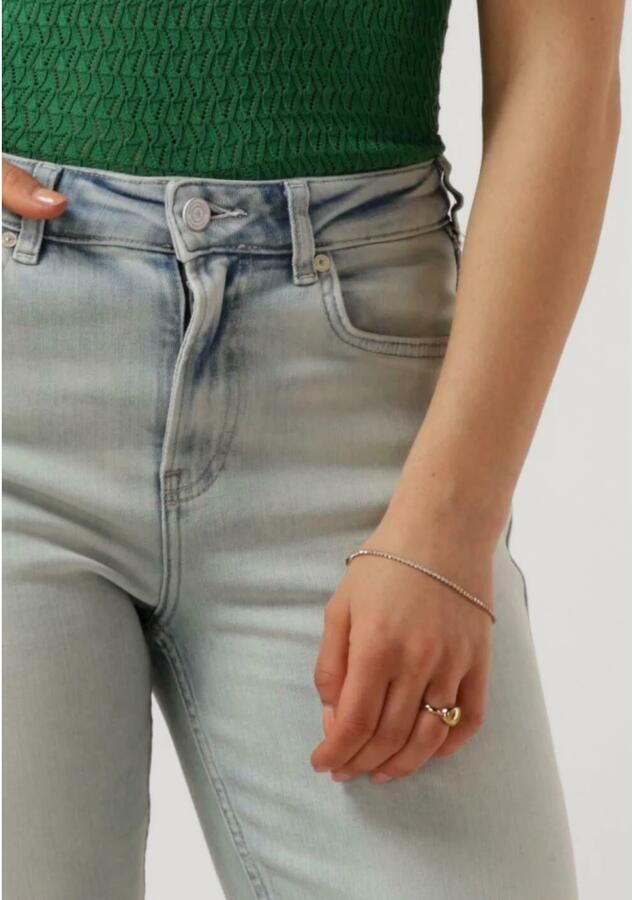 SCOTCH & SODA Dames Jeans High Five High Rise Slim Jeans Blauw Mirage Lichtblauw - Foto 4