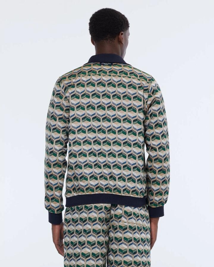 Scotch & Soda Trainingsjack met viscose model 'Jacquard' - Foto 2