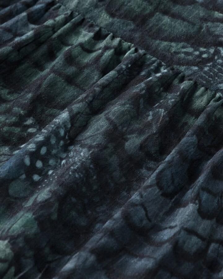 SCOTCH & SODA Dames Jurken Wrap Mini Dress Groen - Foto 5