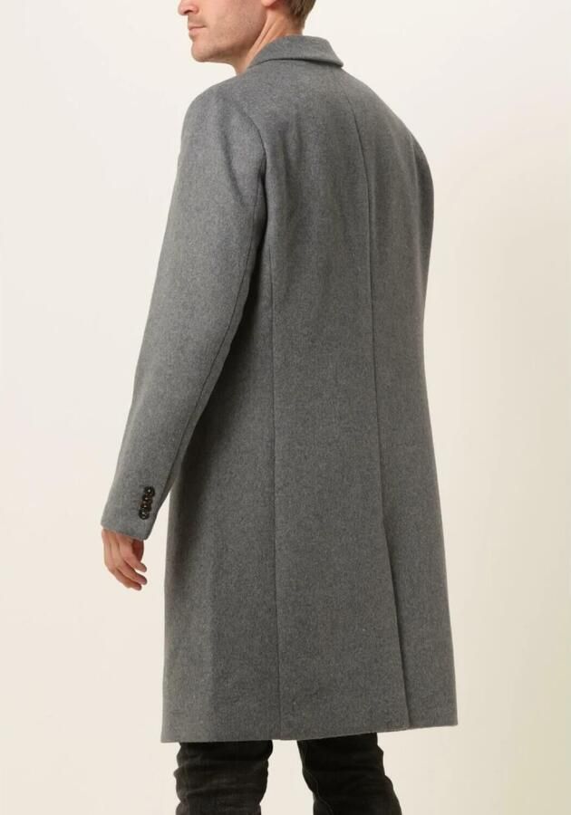 SCOTCH & SODA Heren Jassen Classic Wool-blend Overcoat Grijs - Foto 2