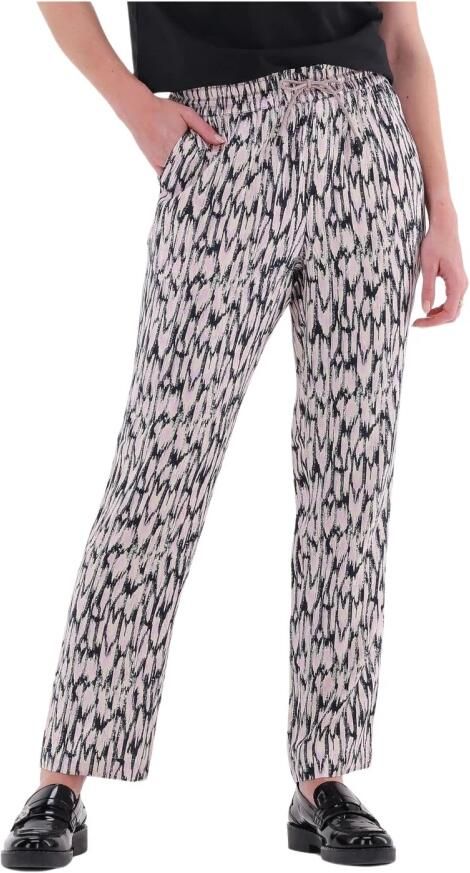 Scotch & Soda Multi Wijde Broek Nina Mid Rise Tapered Jogger - Foto 3