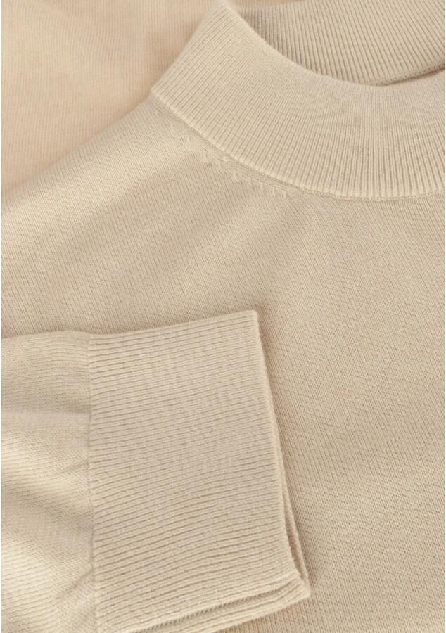SCOTCH & SODA Heren Truien & Vesten Dropped Shoulder Mock Neck Beige