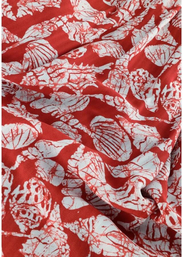 SCOTCH & SODA Dames Jurken Midi Wrap Dress With Knot Detail Roest