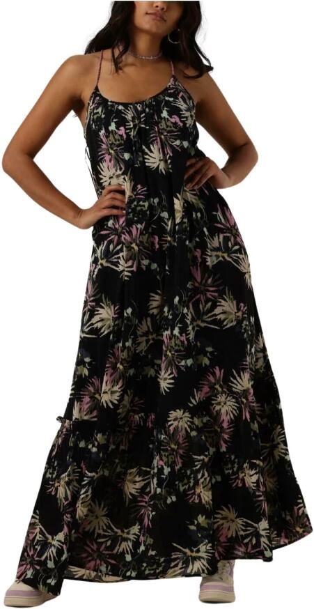 Scotch & Soda Tank Top Maxi Jurk Zwart Multicolor Dames - Foto 4