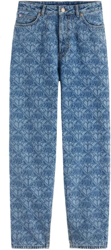 Scotch & Soda regular waist mom jeans medium blue denim - Foto 3