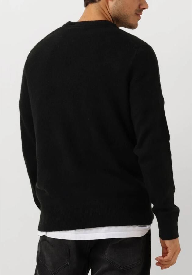 SCOTCH & SODA Heren Truien & Vesten Soft Knit Regular Fit Sweater Zwart - Foto 4