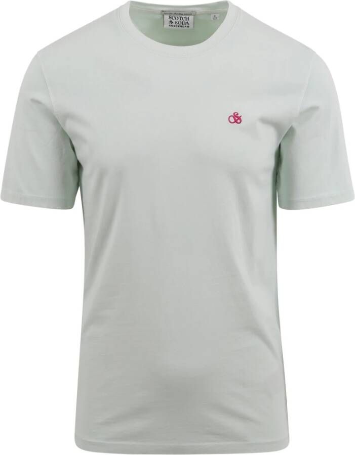 Scotch & Soda Garment-Dyed Logo Embroidery Shirt Heren