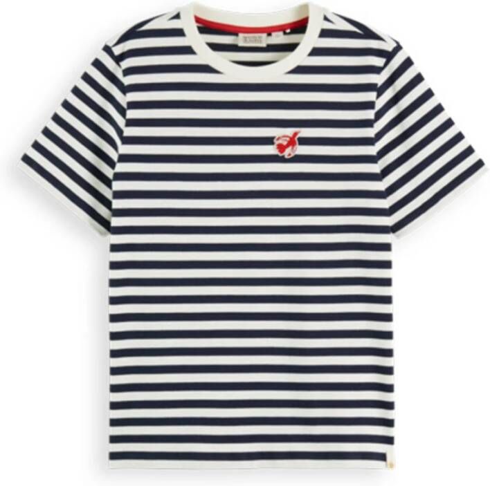 Scotch & Soda T-shirt White Dames