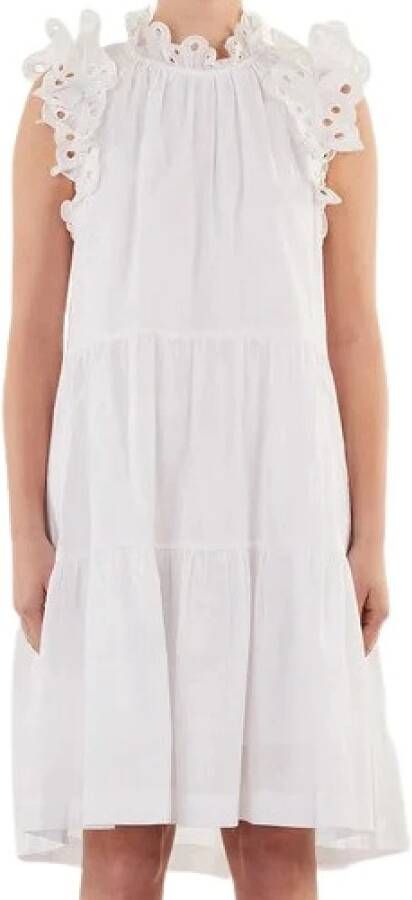 Sea NY Short Dresses White Dames