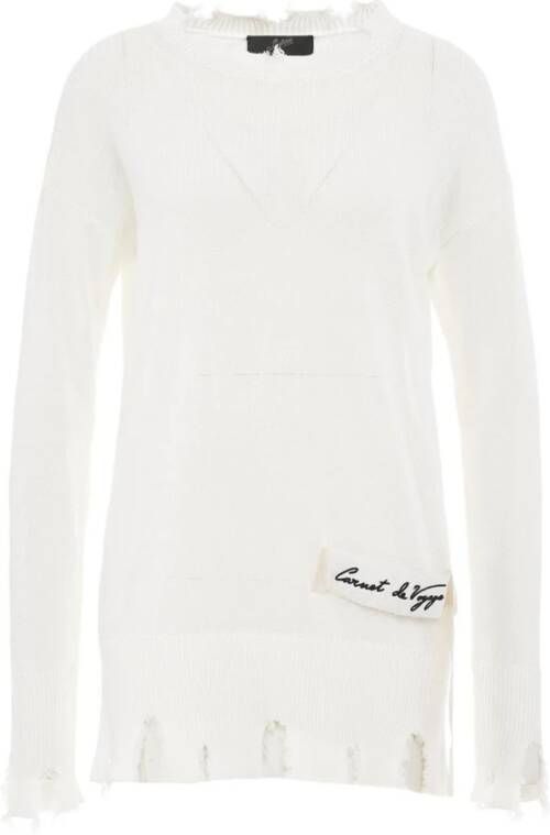 Seafarer Knitwear Wit Dames