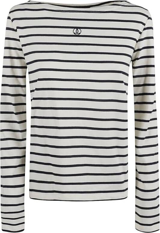 Seafarer Long Sleeve Tops White Dames