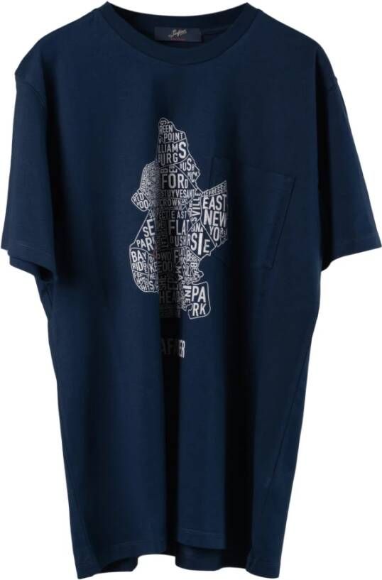 Seafarer T-Shirts Blauw Dames