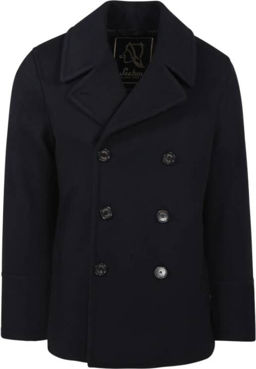 Sealup Zwarte Amalfi Peacoat Black Heren