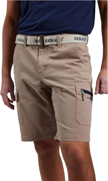 Sebago Cargo Crew Shorts Beige Heren