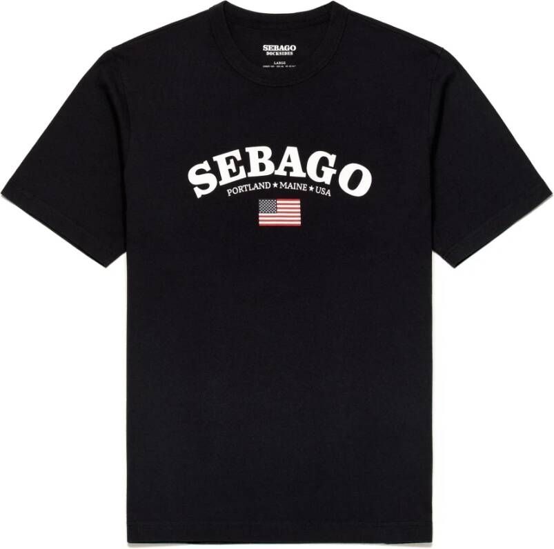 Sebago Comfortabele en stijlvolle heren T-shirt collectie Blauw Heren