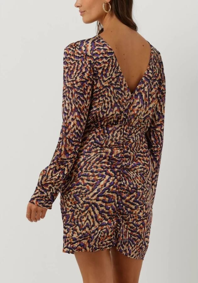 Second Female Aude Mini Jurk Paars Second Dames Multicolor Dames - Foto 3