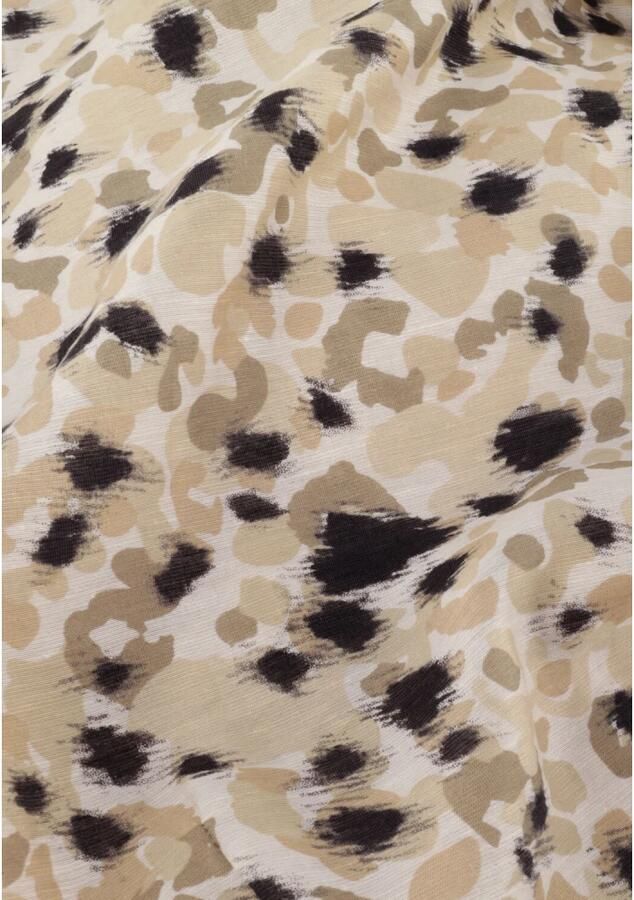 Second Female Beige Wrap Jurk Gaura Midi Stijl Second Dames Multicolor Dames - Foto 5