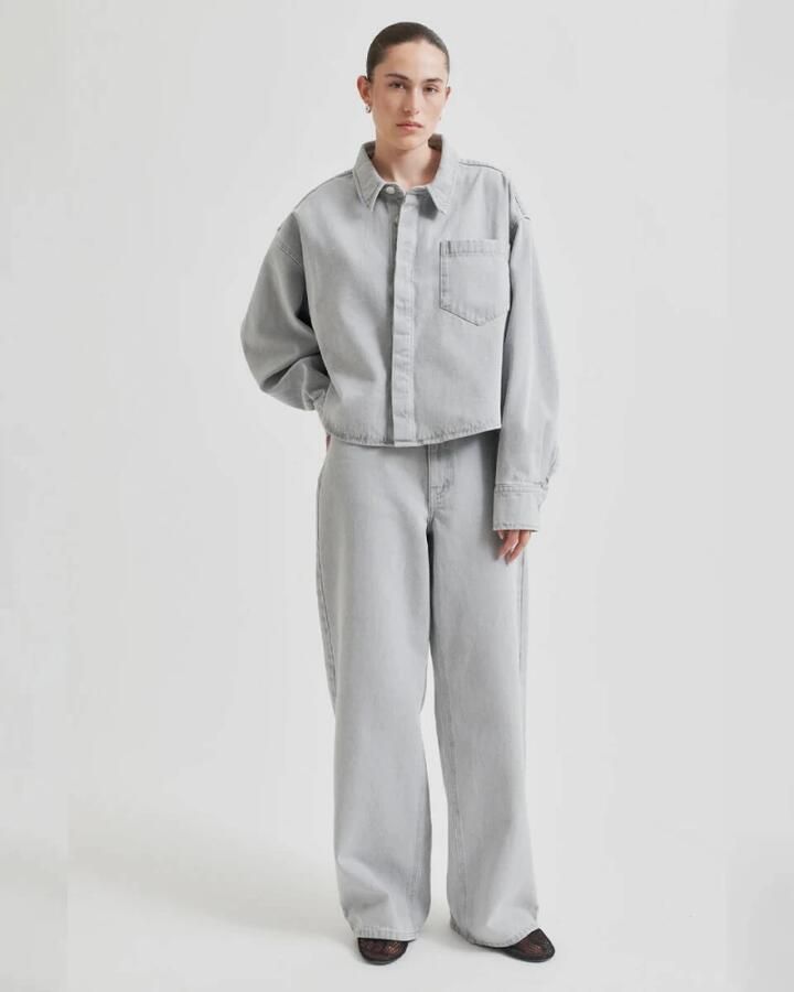 Second Female Denira Denim Jeans Second Dames Gray Dames - Foto 5