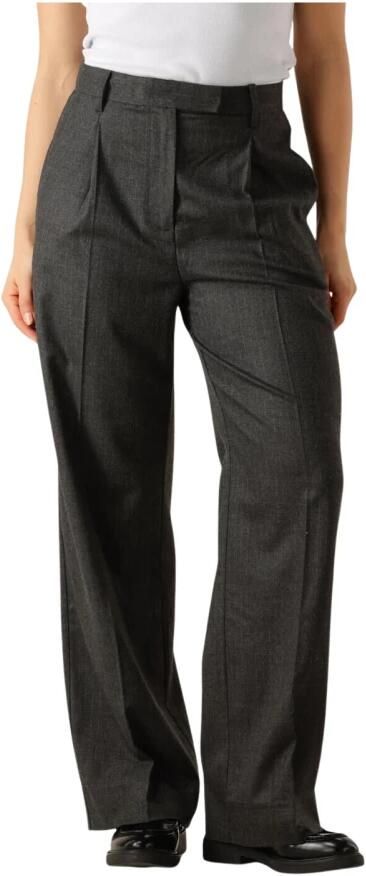 Second Female Elegante Donkergrijze Wake Broek Second Dames Gray Dames - Foto 5