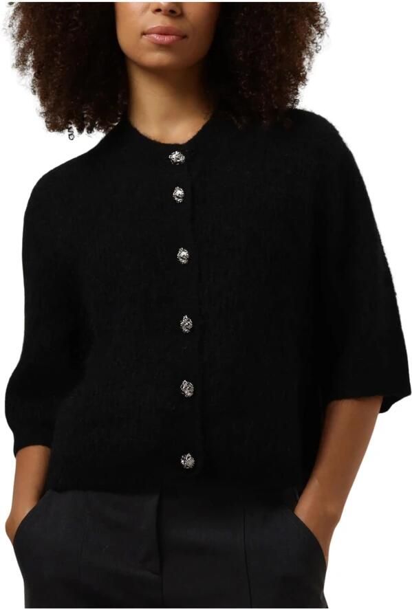 Second Female Elegante Gebreide Vest Andria Stijl Second Dames Black Dames - Foto 7