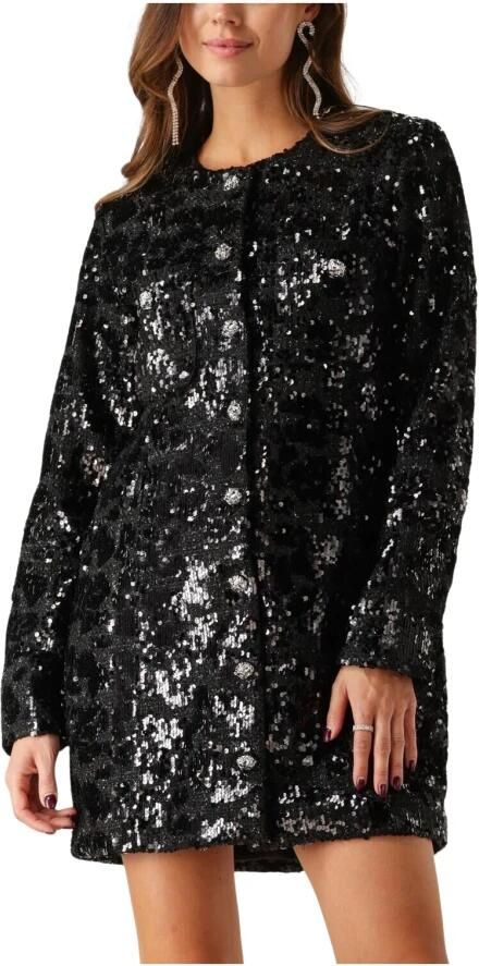 Second Female Flakes Jurk Second Dames Black Dames - Foto 7