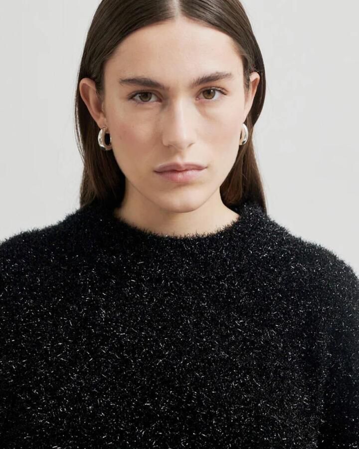 Second Female Lamilla Knit O-Neck Pullover Second Dames Gray Dames - Foto 7