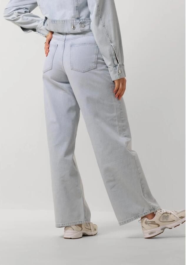Second Female Lichtblauwe Wide Leg Jeans Second Dames Blue Dames - Foto 4