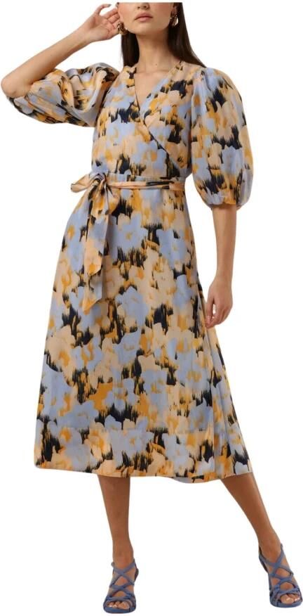 Second Female Marigold Wrap Jurk Second Dames Multicolor Dames - Foto 4