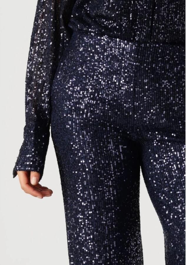 Second Female Moonshine Broek met Blauwe Pailletten Second Dames Blue Dames - Foto 5