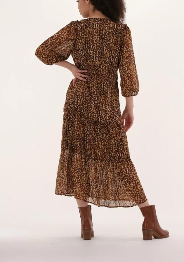 Second Female Nutmeg Maxi Jurk Second Dames Brown Dames - Foto 3