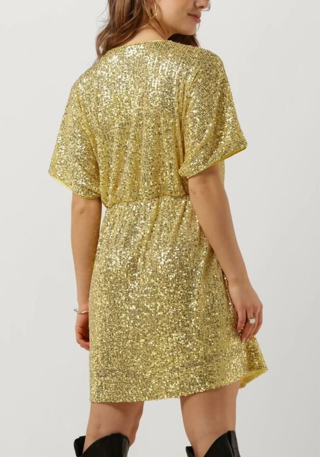 Second Female Shine On Mini Jurk Second Dames Yellow Dames - Foto 3