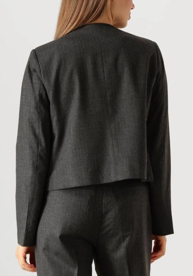 SECOND FEMALE Dames Blazers Wake Tailored Jacket Donkergrijs - Foto 6