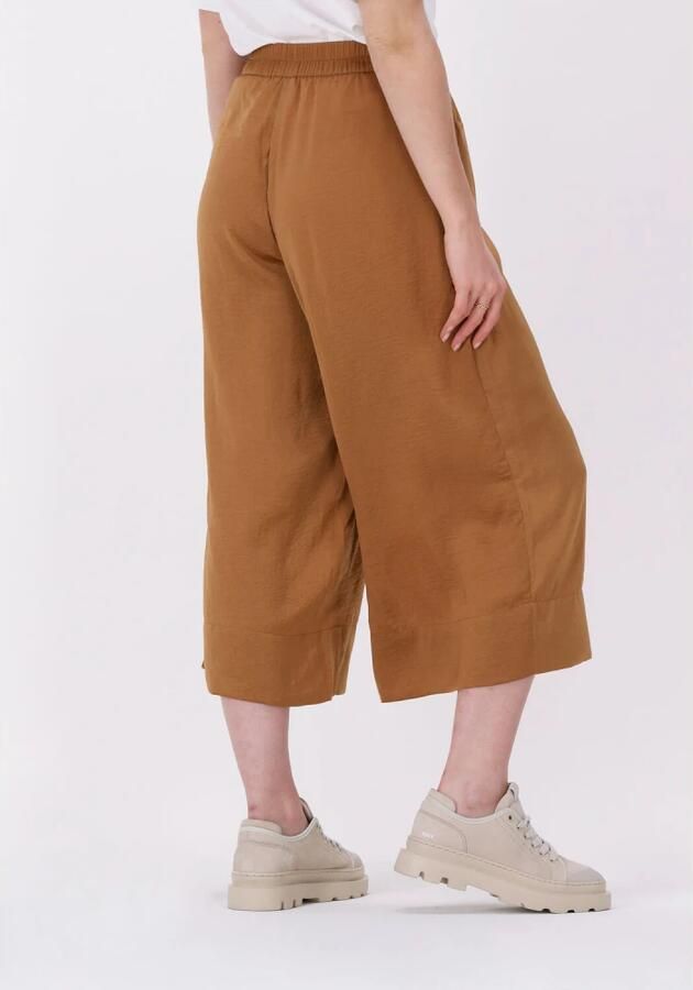 Second Female Wijde Pijpen Cropped Broek Second Dames Brown Dames - Foto 3