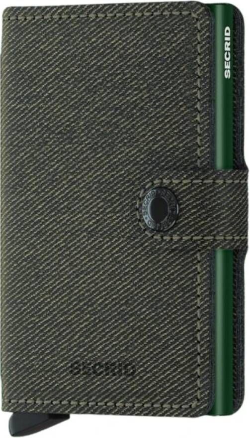 Secrid miniwallet twist green Groen Heren