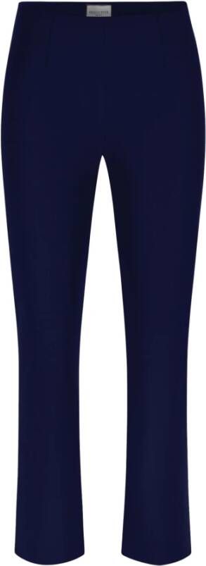 Seductive Slim-fit Trousers Blauw Dames